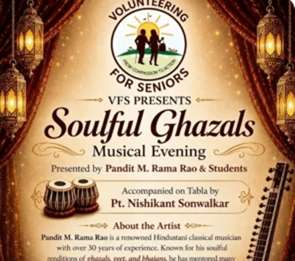 Tabla and sitar concert announcement